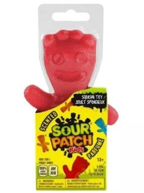 Incredible Play Scented Squishi Sour Patch Kids (3 pack) Red, Blue and Orange